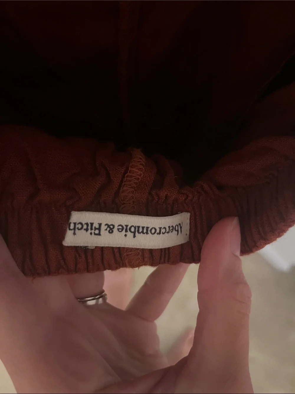 Abercrombie & Fitch comfortable burnt
